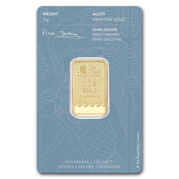 10 Gram Gold Bar - The Royal Mint - Image 2