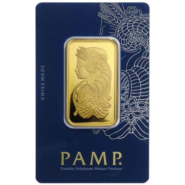 1 Oz Gold Bar - PAMP Suisse