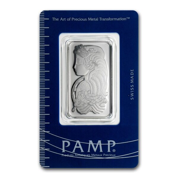 1 Oz Platinum Bar - PAMP Suisse