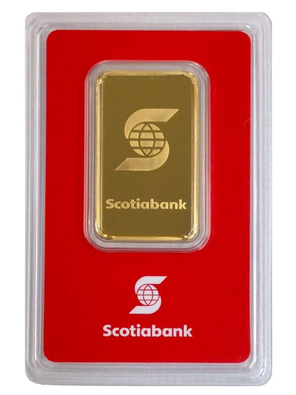 1 Oz Gold Bar - Scotiabank