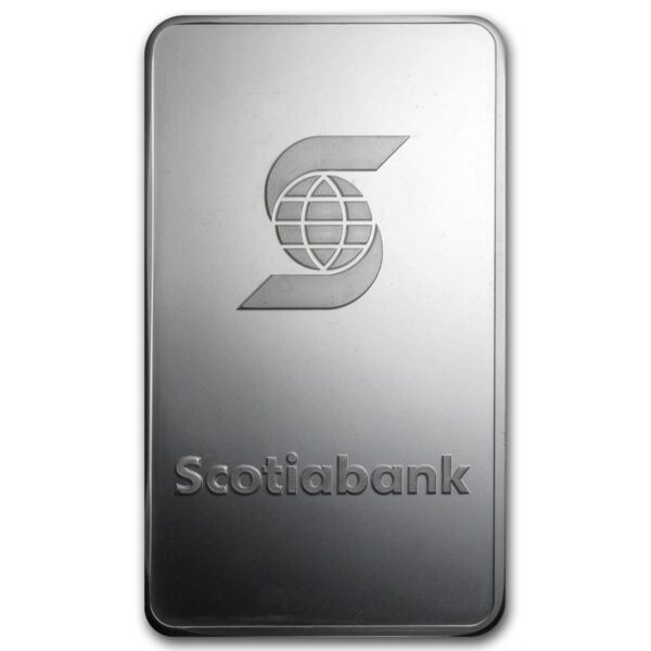 10 Oz Silver Bar - Scotiabank