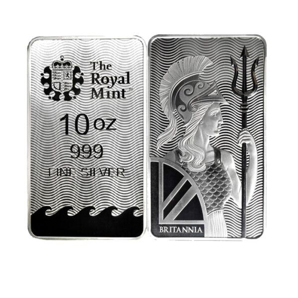 10 Oz Silver Bar - The Royal Mint - Image 3