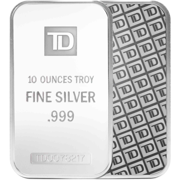 10 Oz Silver Bar - TD - Image 3