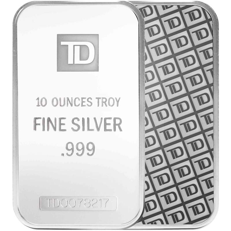 10 Oz Silver Bar - TD - Image 3