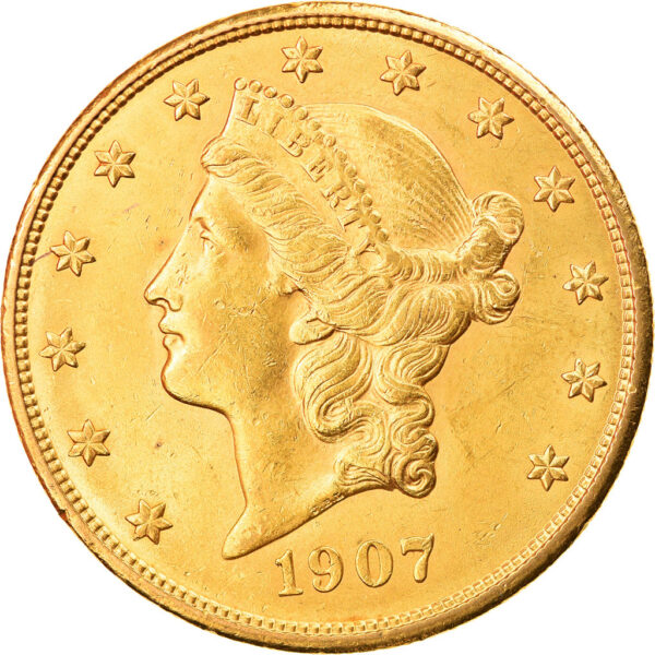 $20 Liberty Double Eagle Coronet Head Gold Coin - RANDOM YEAR - Image 2