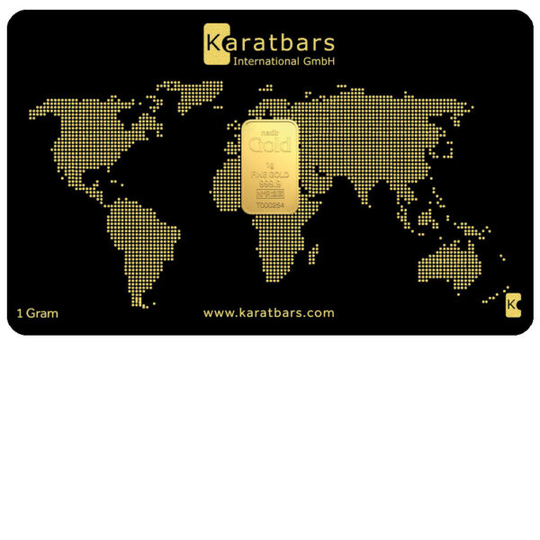 1 Gram Gold Bar - Karatbars - Image 2