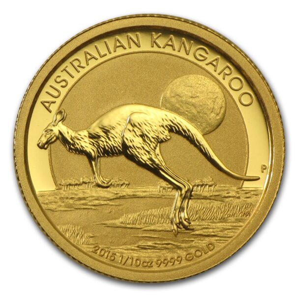 1/10 Oz Australia Kangaroo Gold Coin